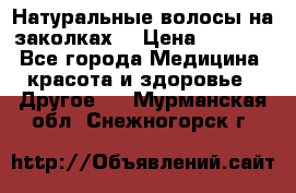 Натуральные волосы на заколках  › Цена ­ 4 000 - Все города Медицина, красота и здоровье » Другое   . Мурманская обл.,Снежногорск г.